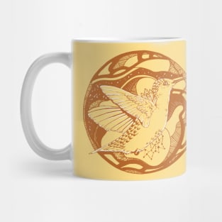 Terracotta Circle of The Hummingbird Mug